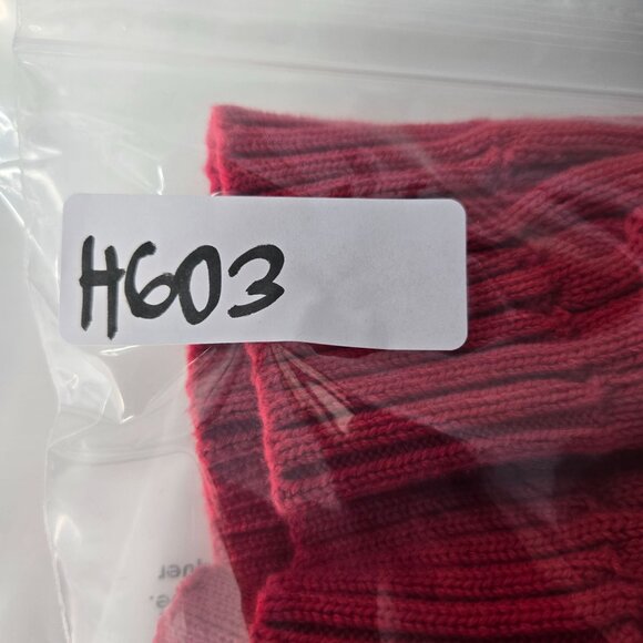 Ralph Lauren LRL Cable Knit Sweater Womens L Red Cotton Full Zip Preppy Classic - Picture 12 of 12